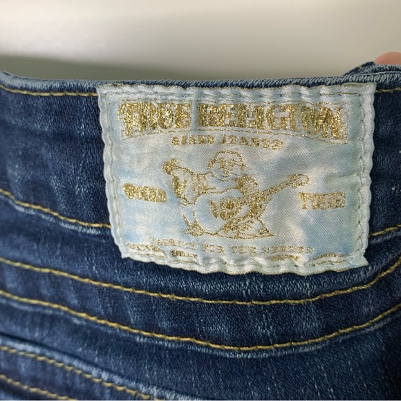 Women’s True Religion Ankle Cut Straight Jeans - Picture 12 of 13